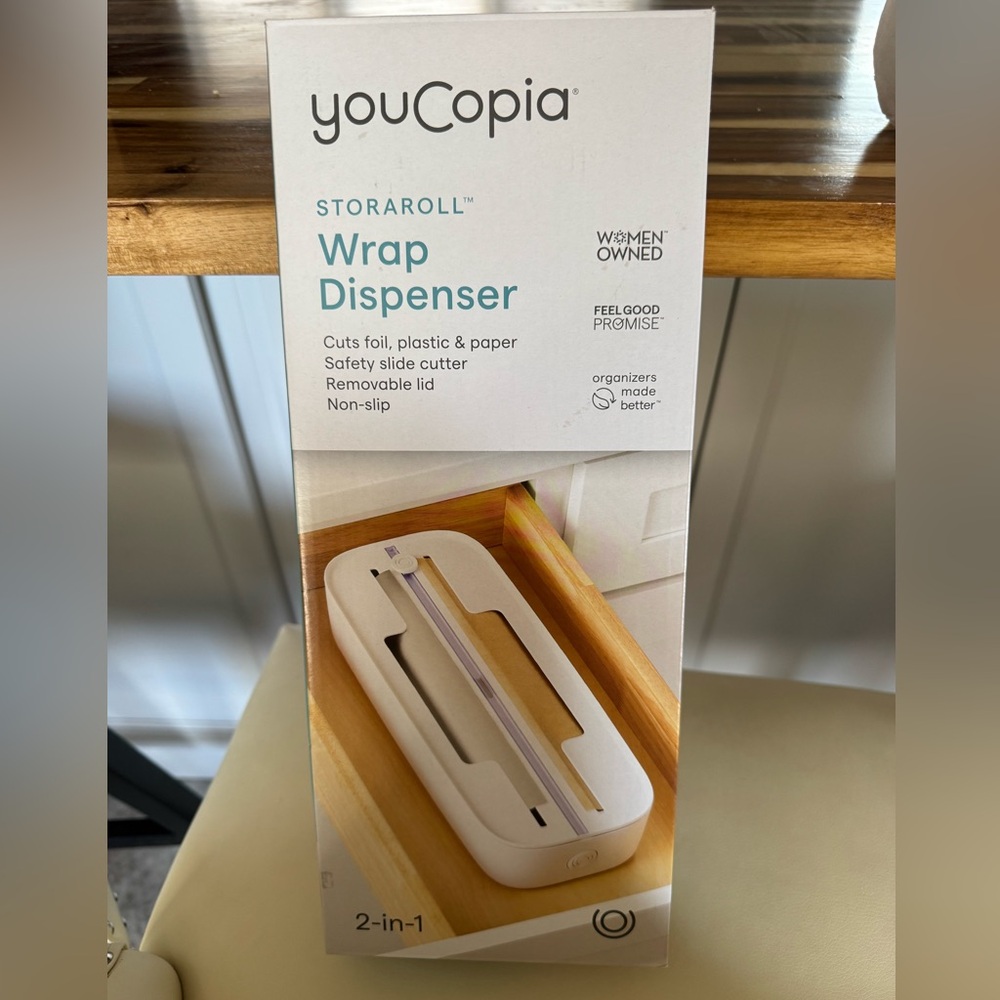 STORAROLL Wrap Dispenser in White